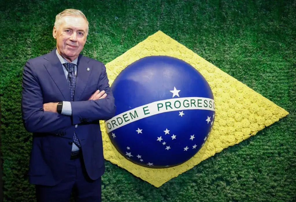 Carlo Ancelotti se queda con Brasil hasta 2030