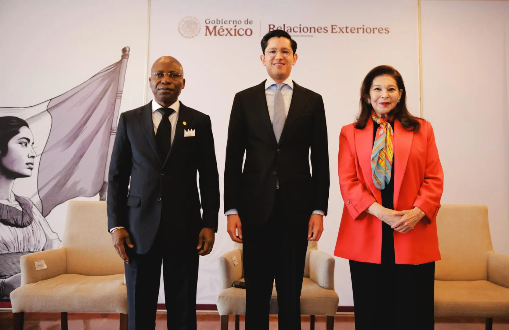 México fortalece vínculos con África: Canciller Roberto Velasco