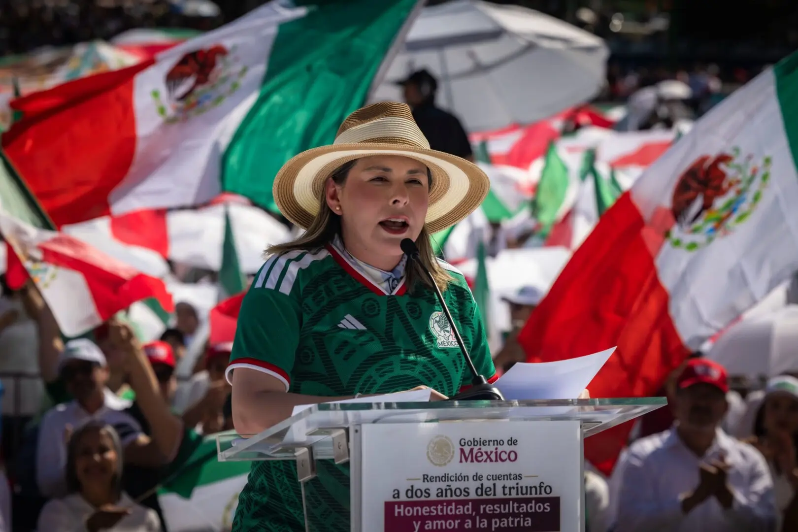 Yeraldine Bonilla respalda llamado de Sheinbaum a preservar la soberanía y la autodeterminación en Sinaloa