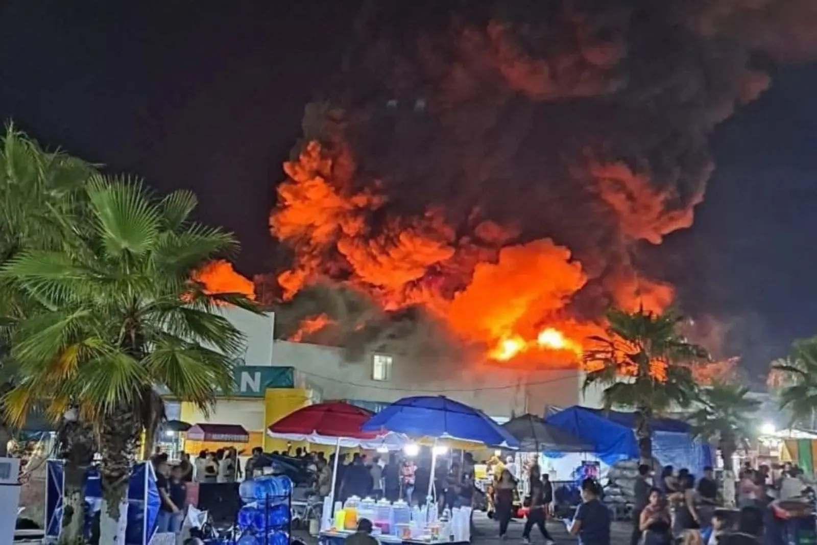 Incendio en Feria de Tabasco deja cinco muertos; siniestro comenzó gracias a corto circuito