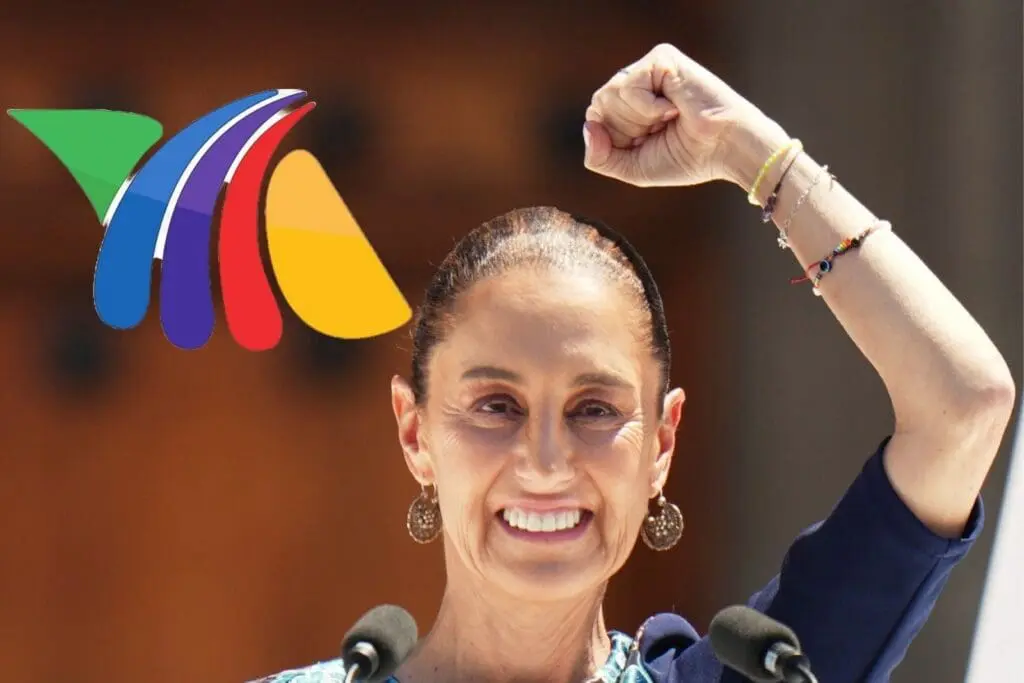 Claudia Sheinbaum resalta mentiras de TV Azteca en noticieros