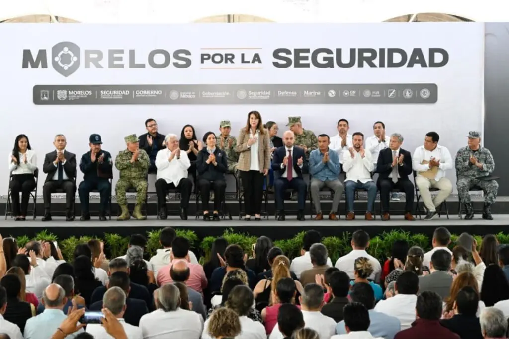 “Morelos por la Seguridad”: Gobierno estatal lanza nueva estrategia para reconstruir la paz