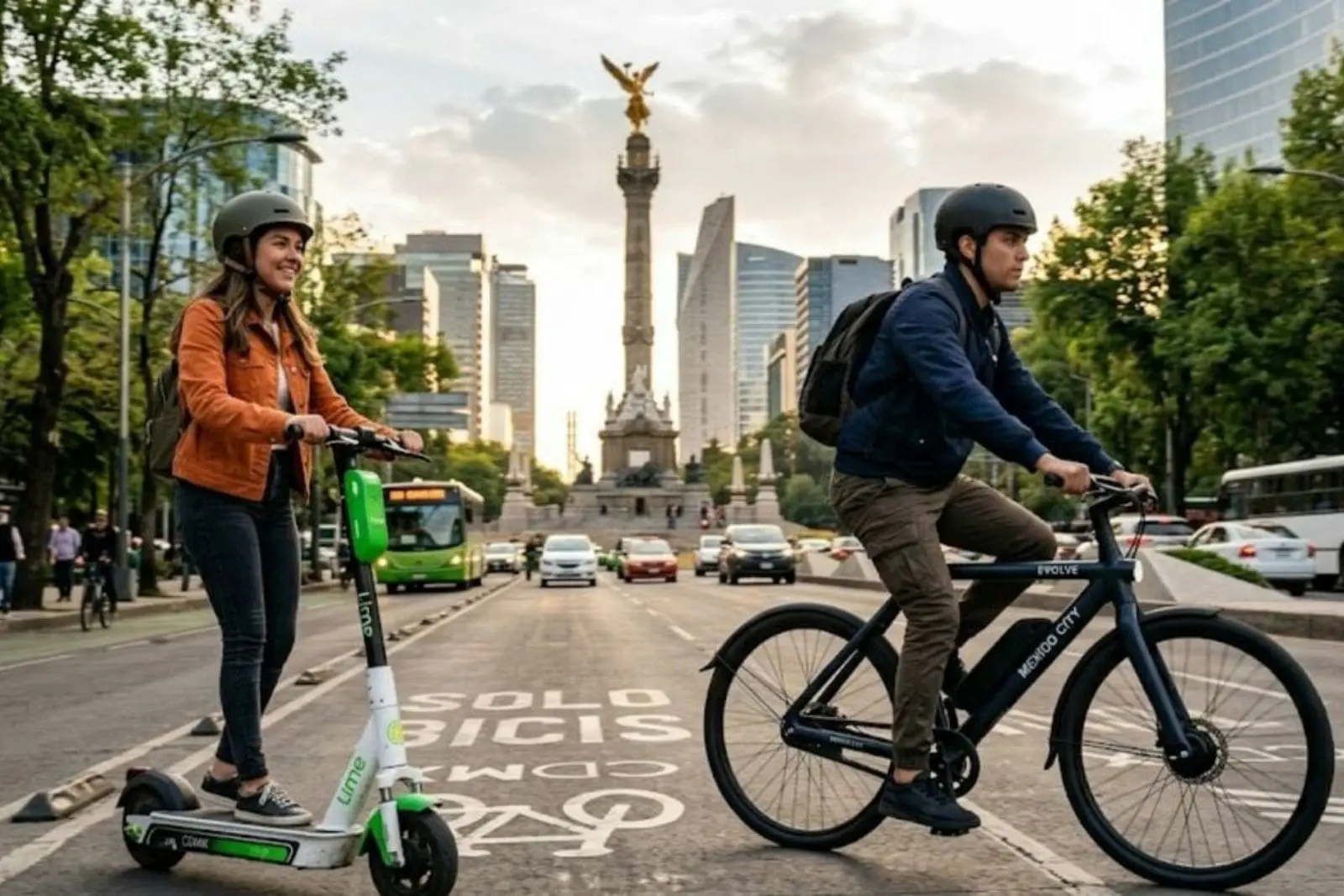 CDMX anuncia modificación a la Ley de Movilidad; Scooters y bicis eléctricas tendrán placas