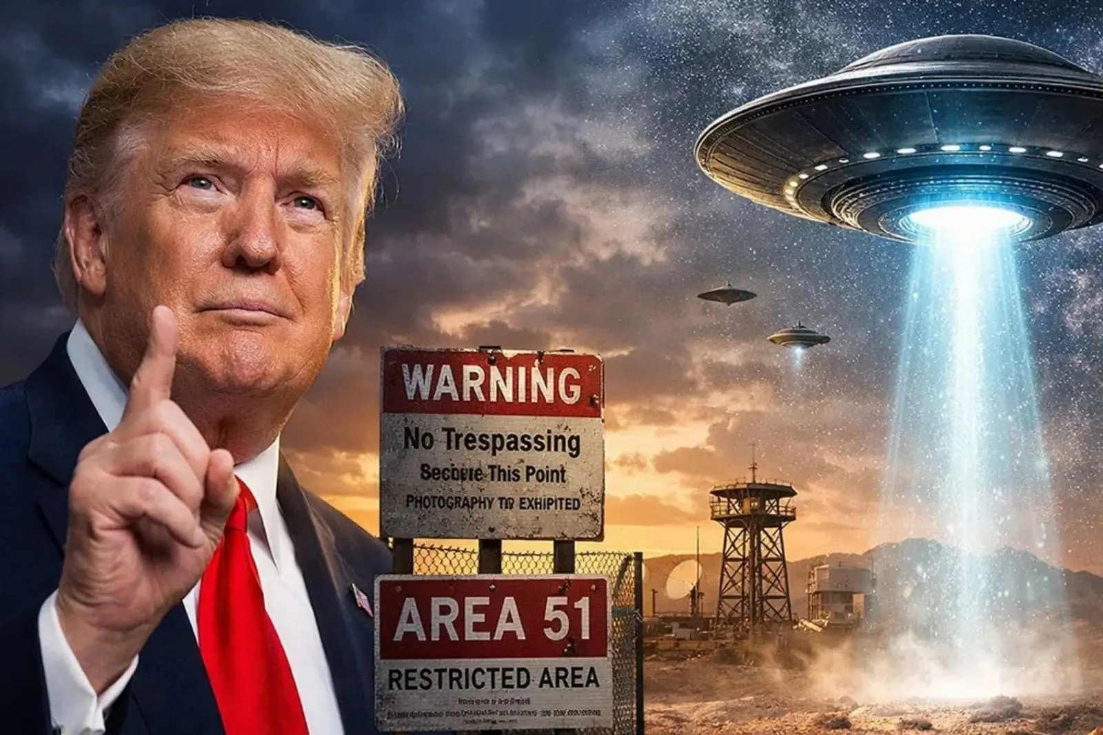 Donald Trump desclasifica archivos gubernamentales sobre Ovnis