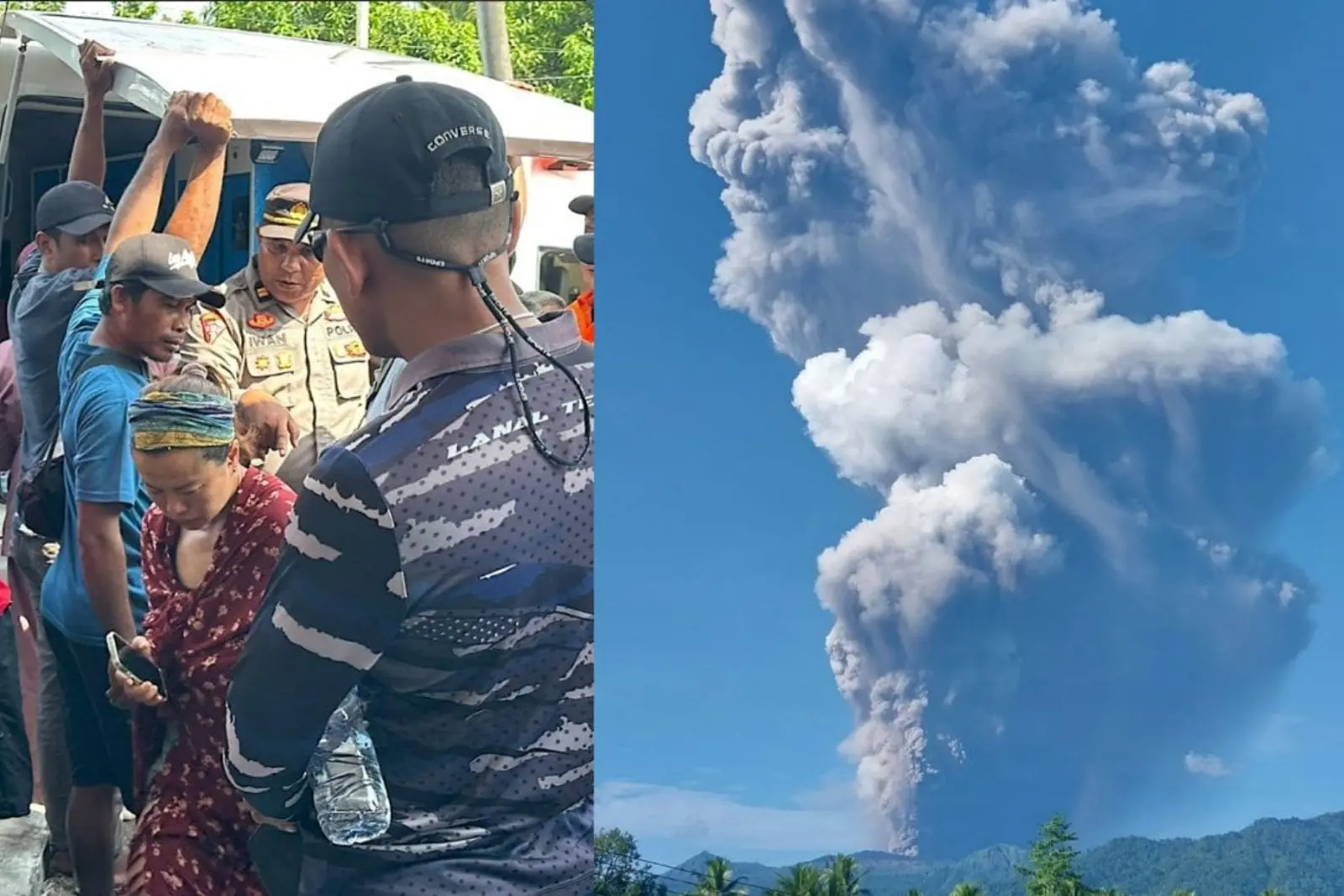 Erupción del volcán Dukono en Indonesia deja tres senderistas muertos