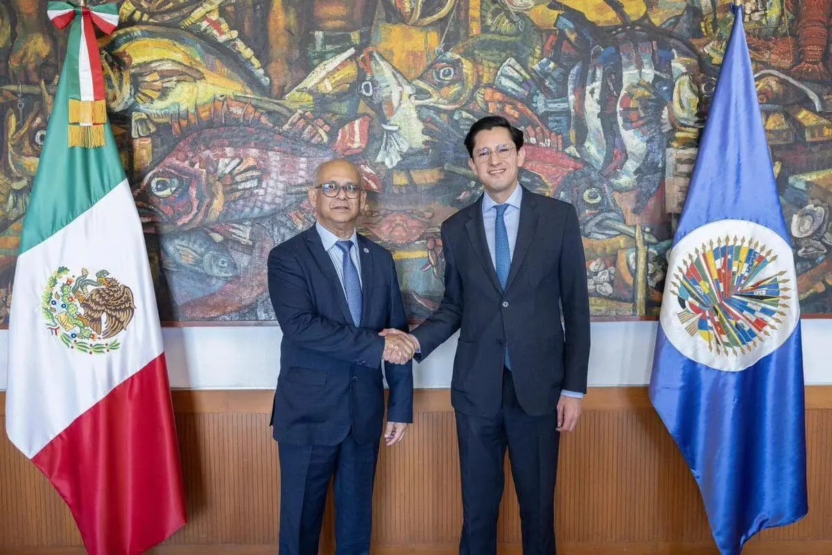 Canciller Velasco y OEA sostienen reunión en favor de la paz y la cooperación en América