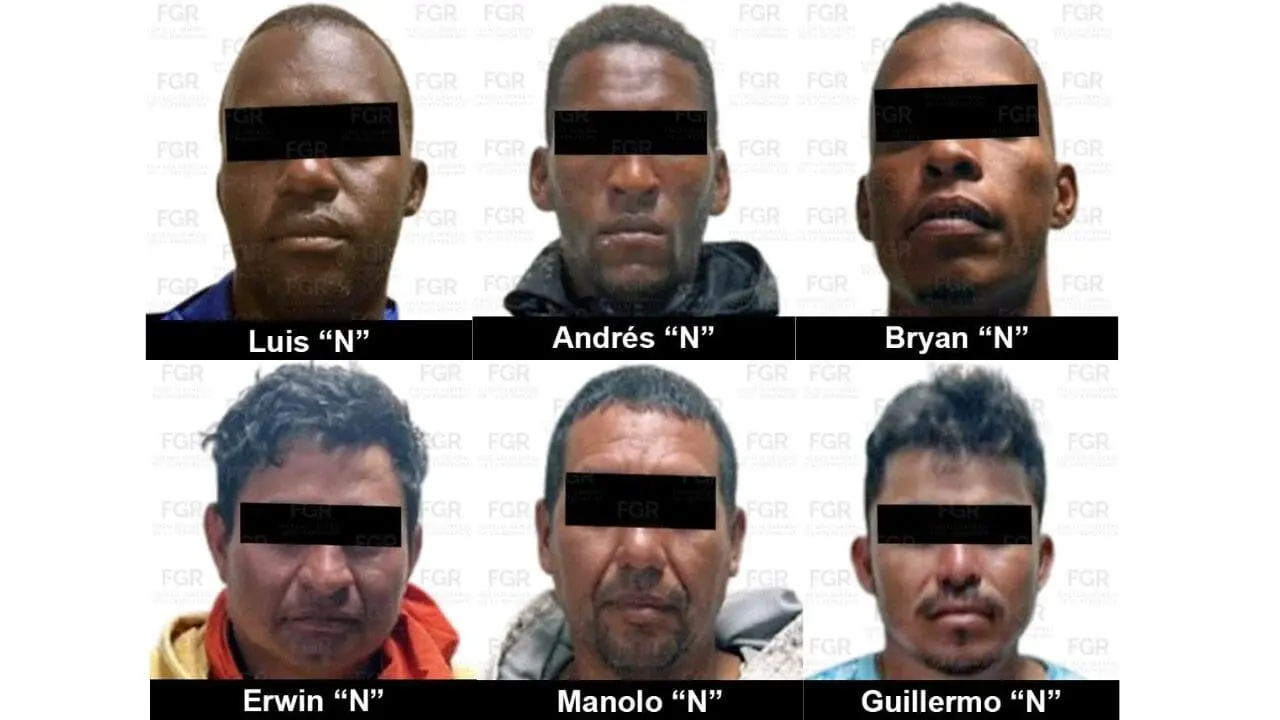 Vinculan a proceso a seis extranjeros detenidos con casi una tonelada de cocaína en costas de Chiapas