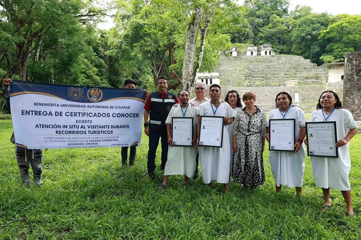 Promueve UNACH capacitación y certificación de guías lacandones