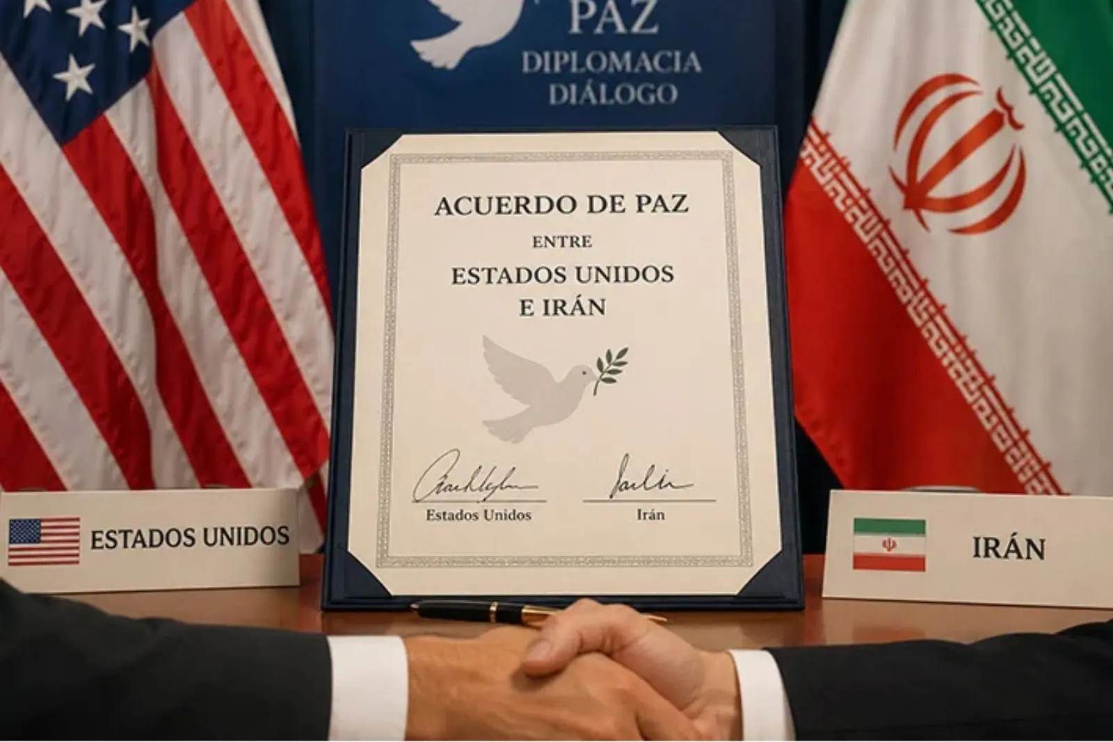 Estos son los 14 puntos del acuerdo para frenar la guerra entre Estados Unidos e Irán