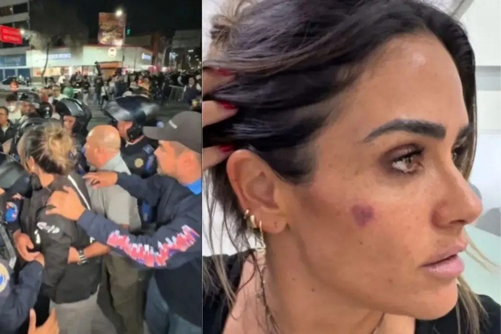 Agreden a alcaldesa de Cuauhtémoc, Alessandra Rojo, durante operativo contra ambulantaje