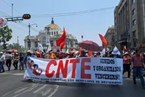 CNTE levanta protestas en Ciudad de México y Oaxaca tras acuerdos con el Gobierno