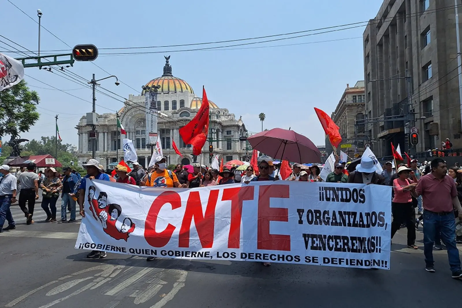 CNTE levanta protestas en Ciudad de México y Oaxaca tras acuerdos con el Gobierno