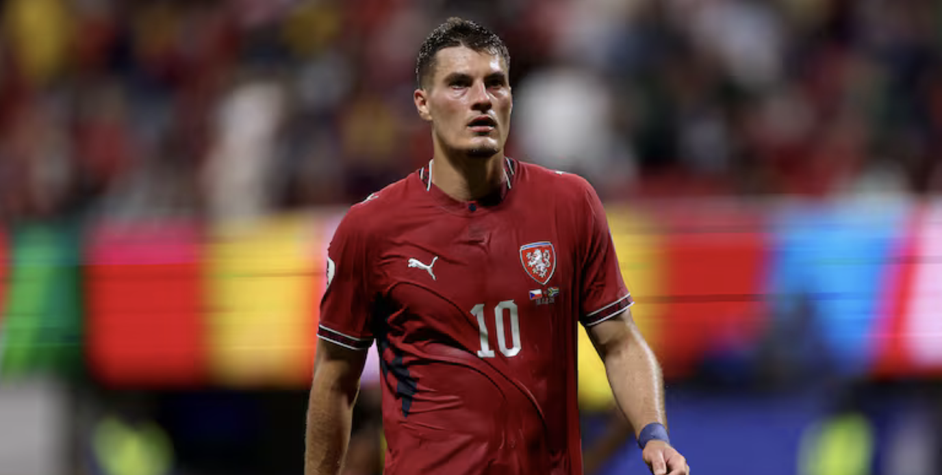 El delantero Patrik Schick puso fin a su trayectoria con la selección de República Checa.