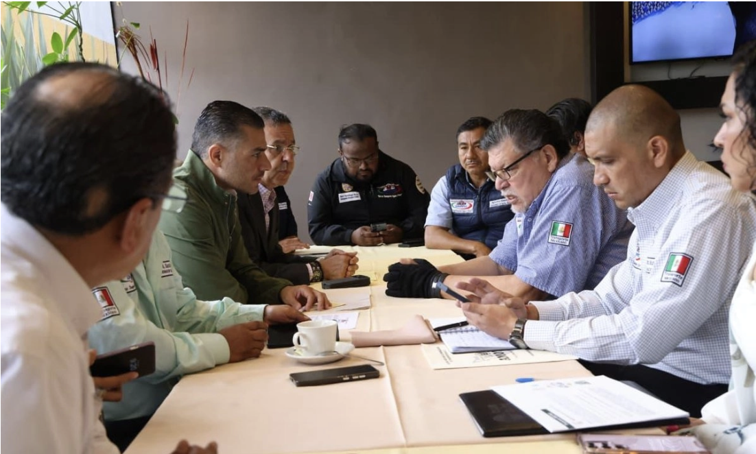 Reunión entre transportistas y autoridades federales en CDMX encabezada por Omar García Harfuch y César Yáñez Centeno