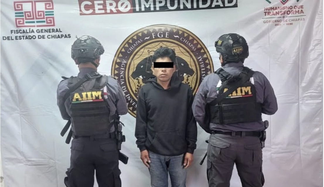 Detienen a presunto responsable de violación agravada denunciada por una mujer tsotsil en Chenalhó, Chiapas