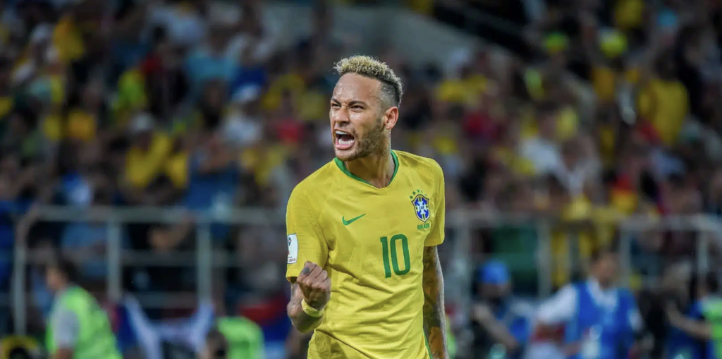 Gabriel Martinelli celebra la clasificación de Brasil en el Mundial 2026