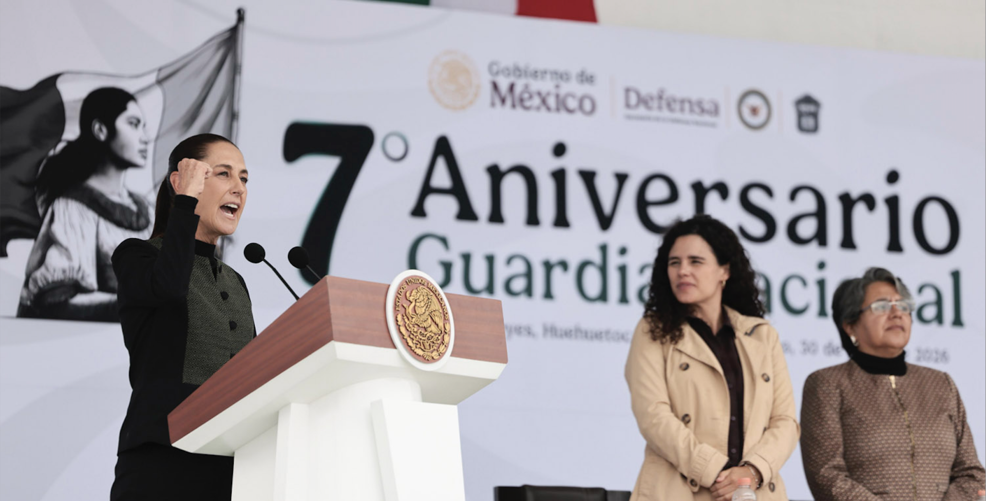 Sheinbaum reconoció a la Guardia Nacional por su séptimo aniversario y destacó avances en seguridad y reducción de homicidios en México