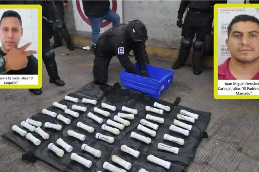 Autoridades identifican a presunta célula detrás del traslado de explosivos en autobús de Ayotzinapa