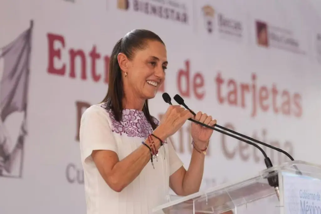 Claudia Sheinbaum reivindica educación pública y asegura superar a la privada gracias a magisterio nacional