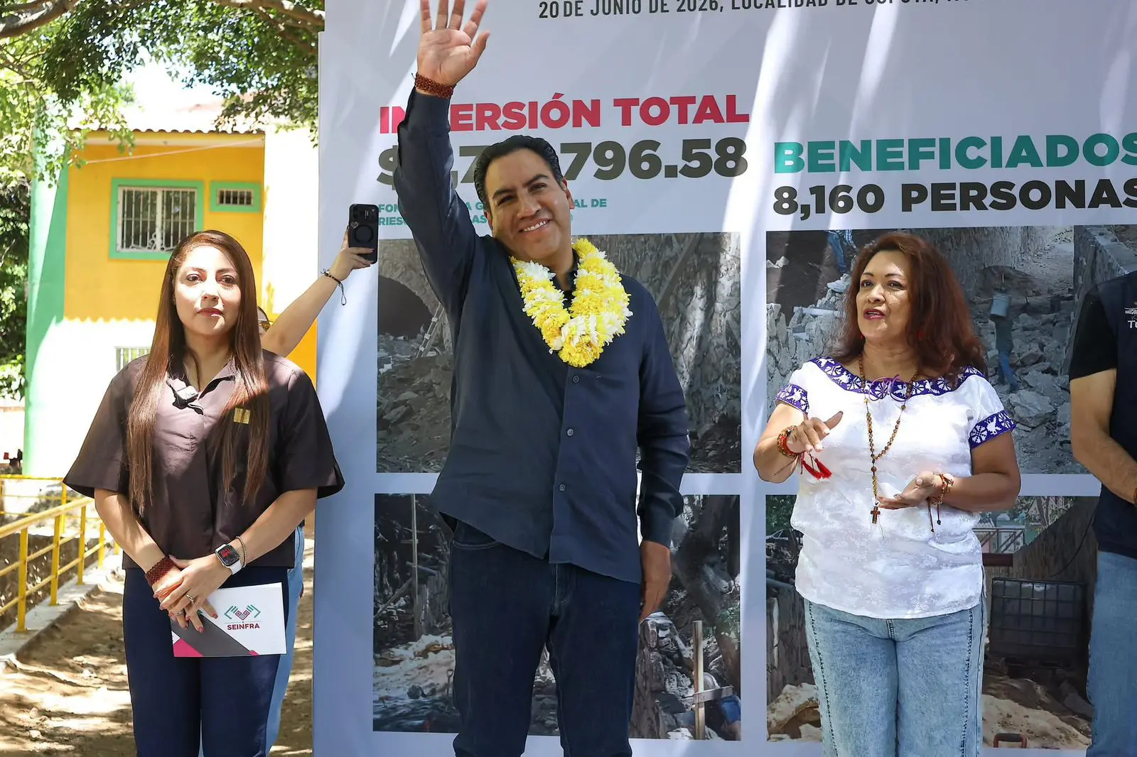 Chiapas promueve obras de infraestructura urbana y deportiva en Zona Metropolitana de Tuxtla
