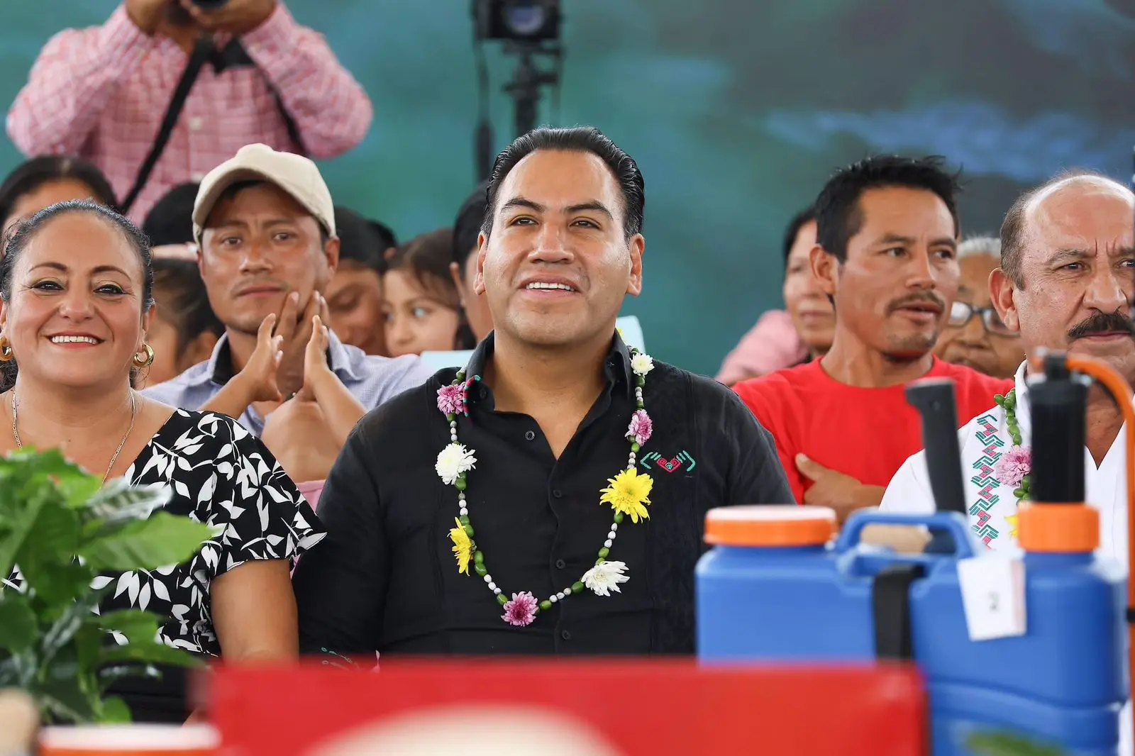 Entrega Ramírez Aguilar apoyos al campo y arranca obras estratégicas en la Frailesca