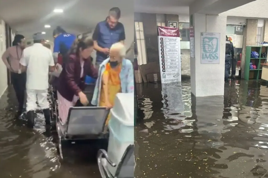 Lluvias colapsan el sur de CDMX; Hospital Psiquiátrico de San Fernando termina inundado