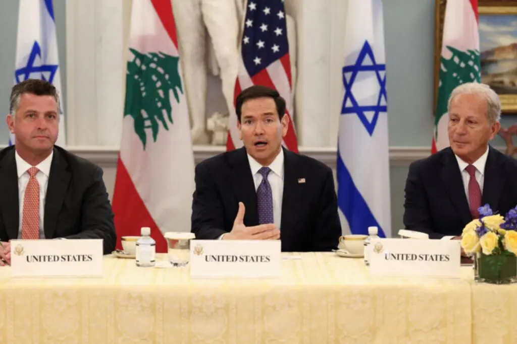 Israel y Líbano acuerdan marco de paz con mediación de Estados Unidos