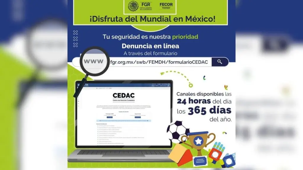 Laptop with online complaint form and soccer graphics