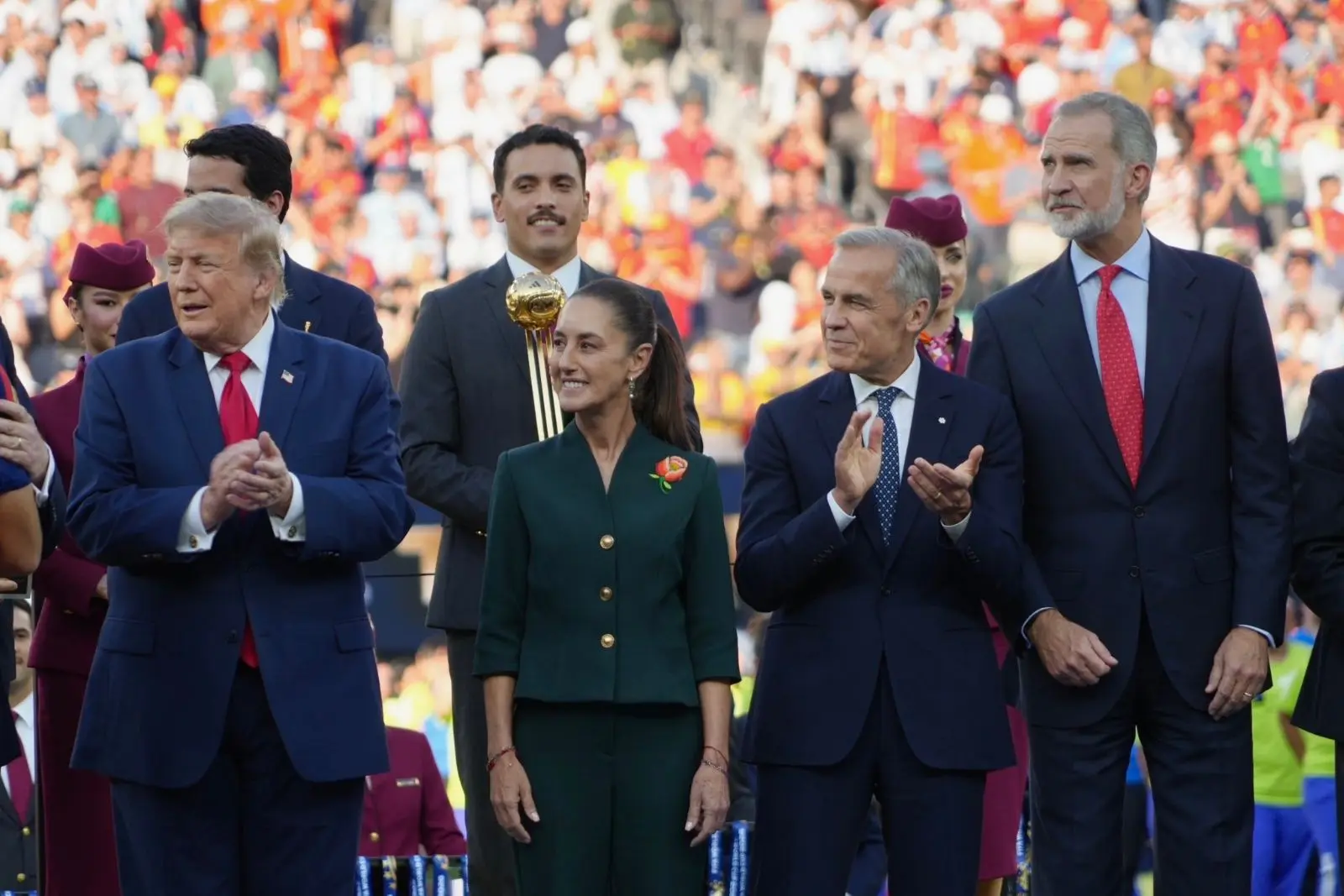 Sheinbaum felicita a España por conquistar el Mundial; destaca unidad entre México, Estados Unidos y Canadá