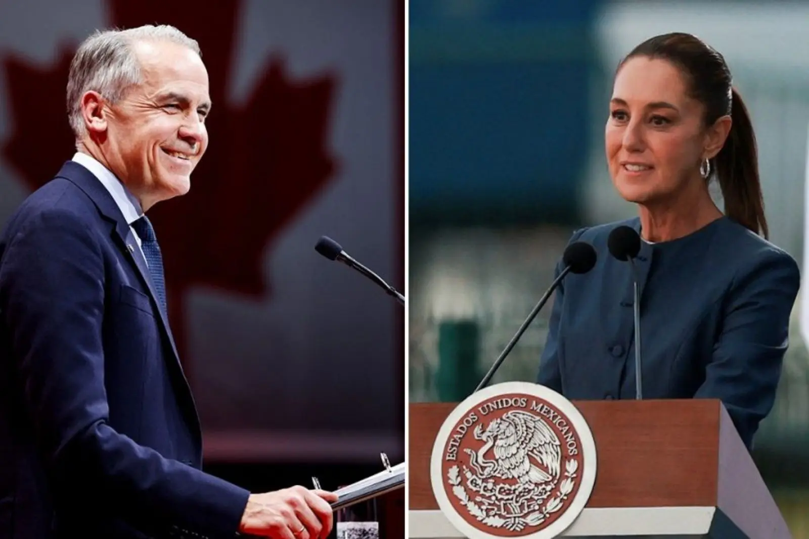 Mark Carney agradece a Sheinbaum envío de brigadistas mexicanos para combatir incendios en Canadá
