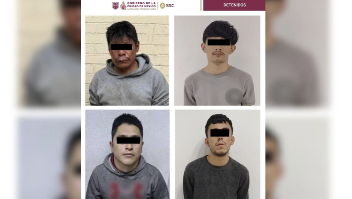 La SSC CDMX cumplimentó cuatro órdenes de aprehensión contra personas relacionadas con extorsión, tentativa de homicidio y robo en distintas alcaldías.