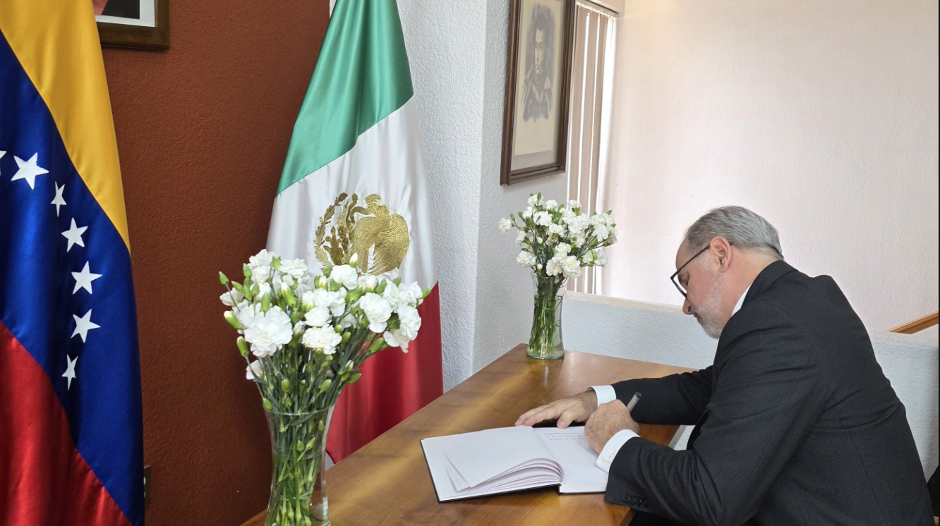 Mensaje compartido por Eugenio Martínez Enríquez en X, donde informa sobre las condolencias expresadas a Venezuela tras los sismos registrados en ese país.