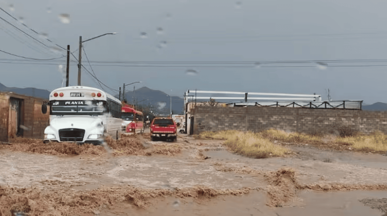 Emergencia por inundaciones tras tormenta en Chihuahua