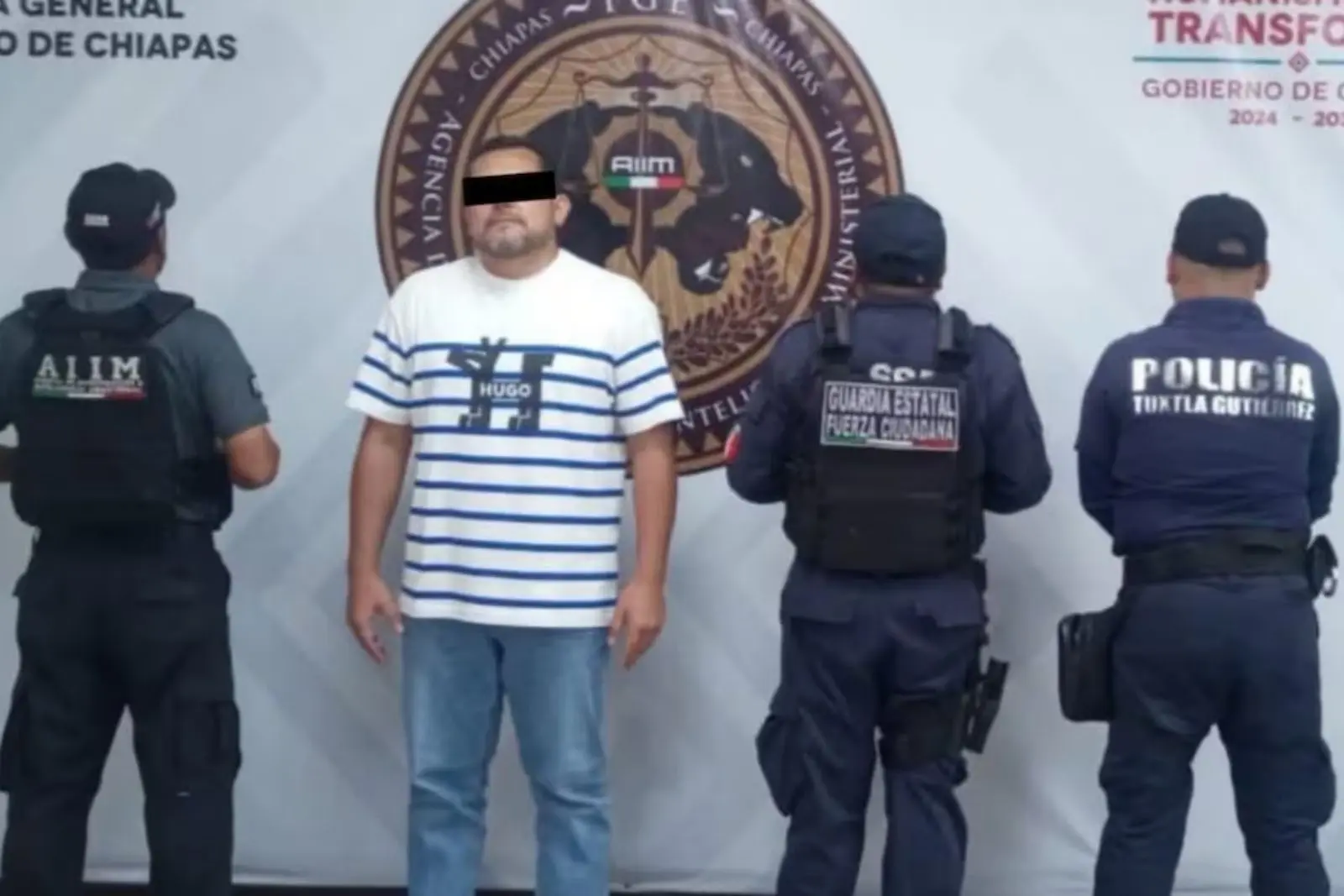 Detienen al director general del Colegio de Bachilleres de Chiapas