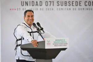 Eduardo Ramírez fortalece infraestructura educativa en la Meseta Comiteca