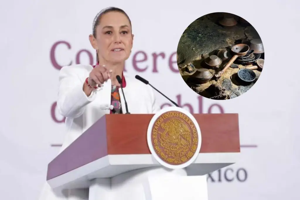 Sheinbaum reconoce labor de comunidades indígenas en protección del patrimonio arqueológico tras hallazgo en Chiapas