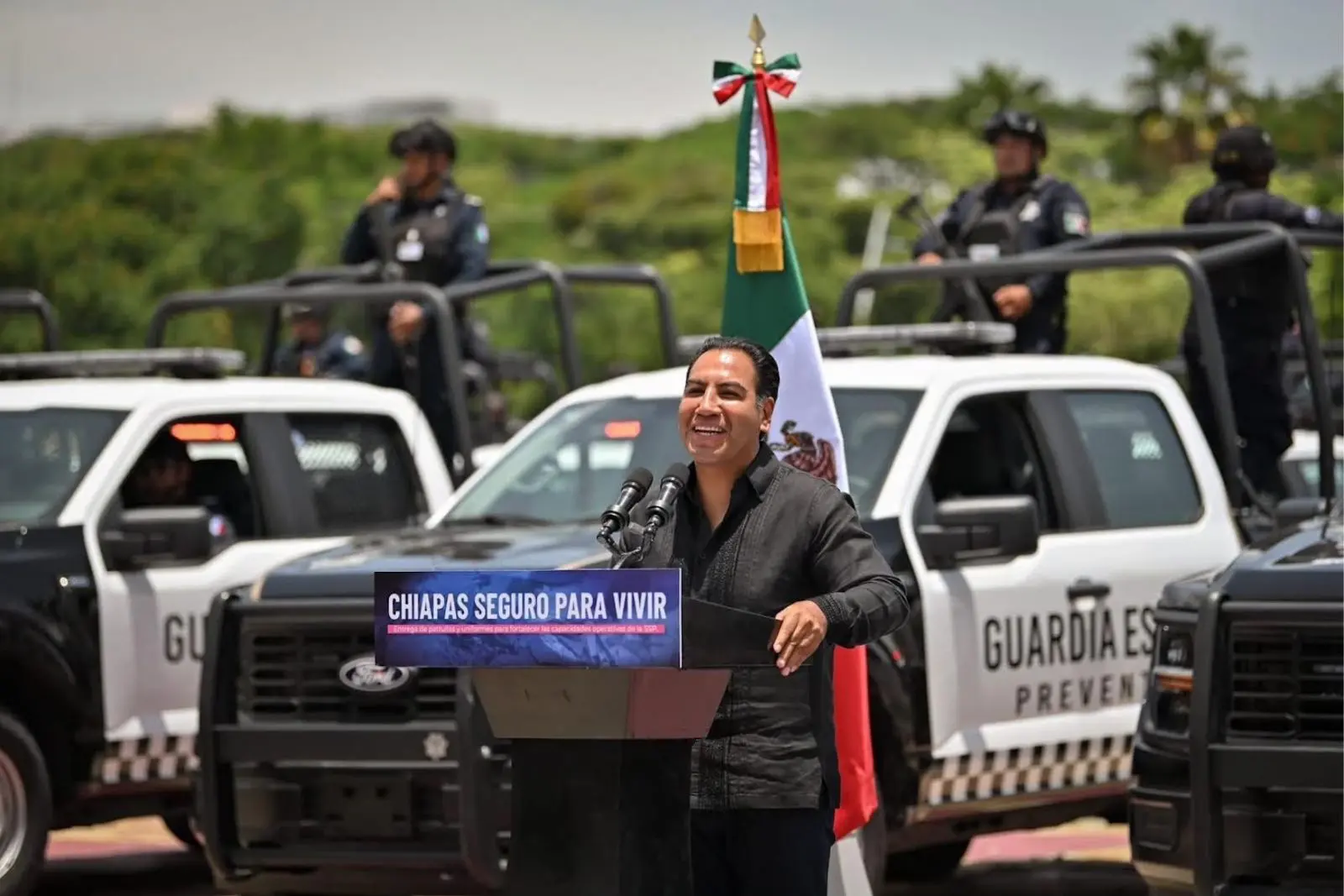 Eduardo Ramírez refuerza seguridad en Chiapas con inversión histórica de 400 millones de pesos