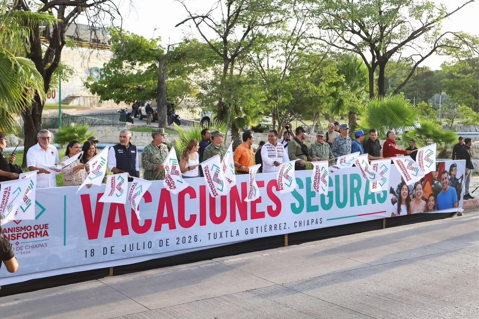 Con despliegue de 10 mil elementos, Chiapas pone en marcha Operativo Vacaciones Seguras 2026
