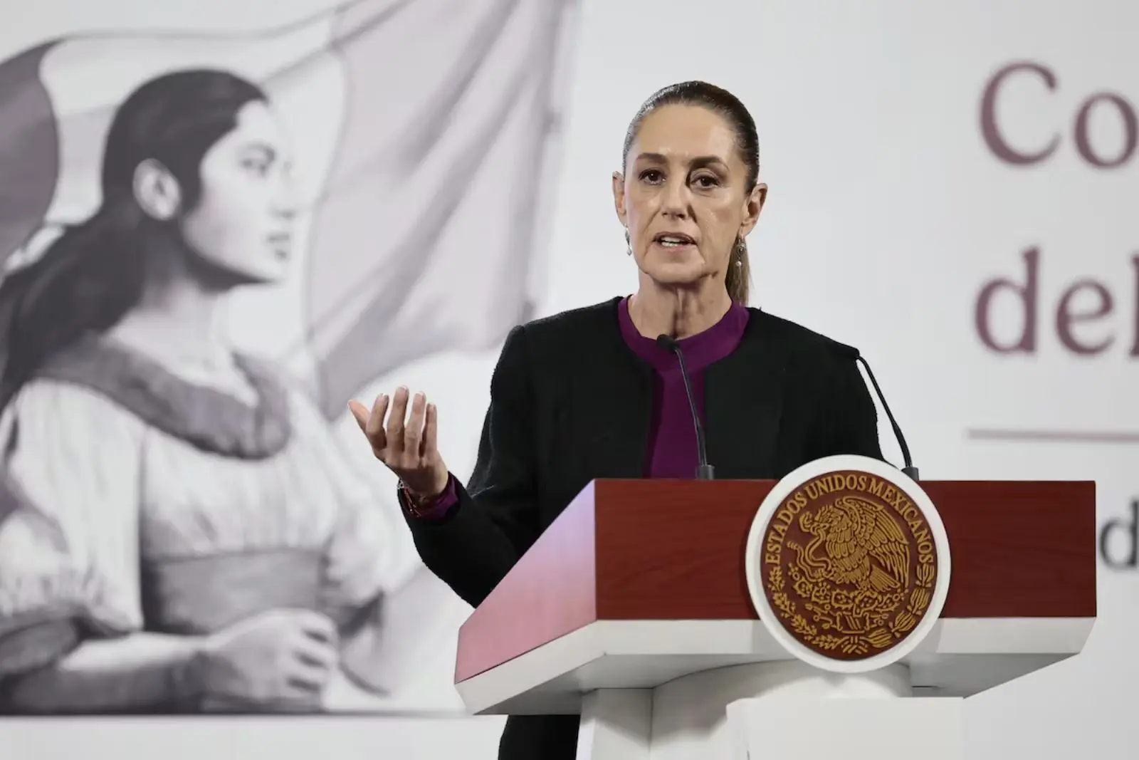 "La mayor venta de droga está en Estados Unidos": Sheinbaum rechaza acusaciones del director de la DEA