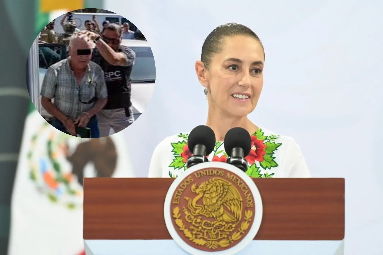 Claudia Sheinbaum descarta persecución política en la detención de Ernesto Ruffo