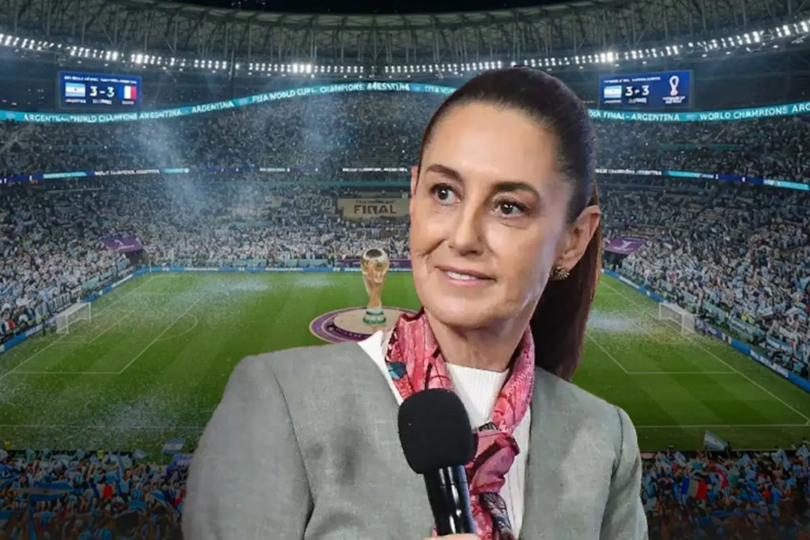 Claudia Sheinbaum asistirá a final de la Copa del Mundo tras invitación de Donald Trump