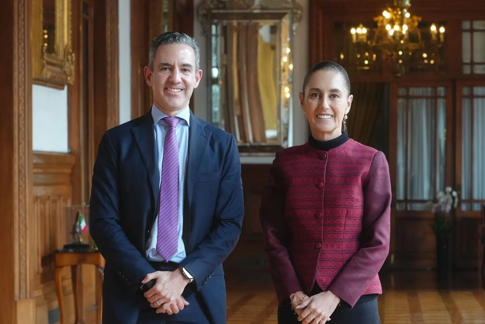 Sheinbaum anuncia inversión superior a los 4 mil millones de dólares de Nubank, operadora de NU