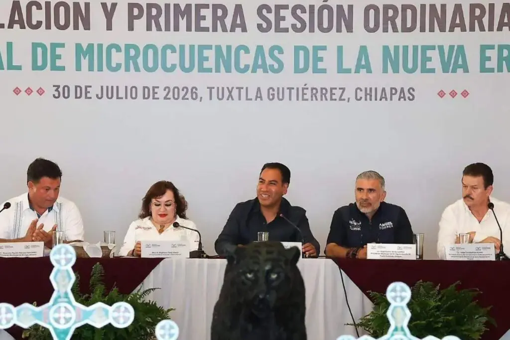 Protección de microcuencas, eje de la estrategia ambiental de la Nueva ERA en Chiapas