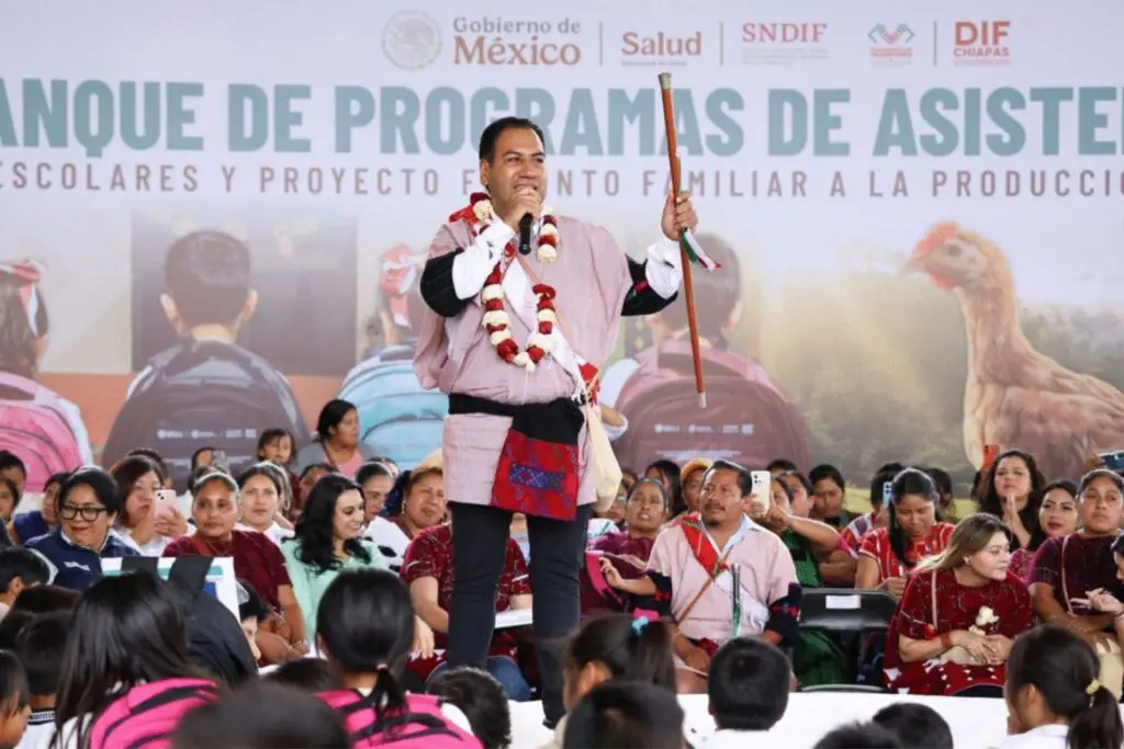 Eduardo Ramírez anuncia inversión de 231 millones de pesos para transformar Chalchihuitán