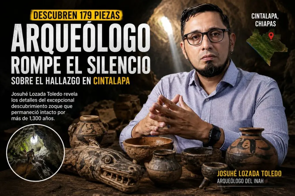 Exclusiva | "Es uno de los hallazgos más relevantes del sureste mexicano": el descubrimiento de 179 piezas arqueológicas en Chiapas podría cambiar lo que sabemos de la cultura zoque