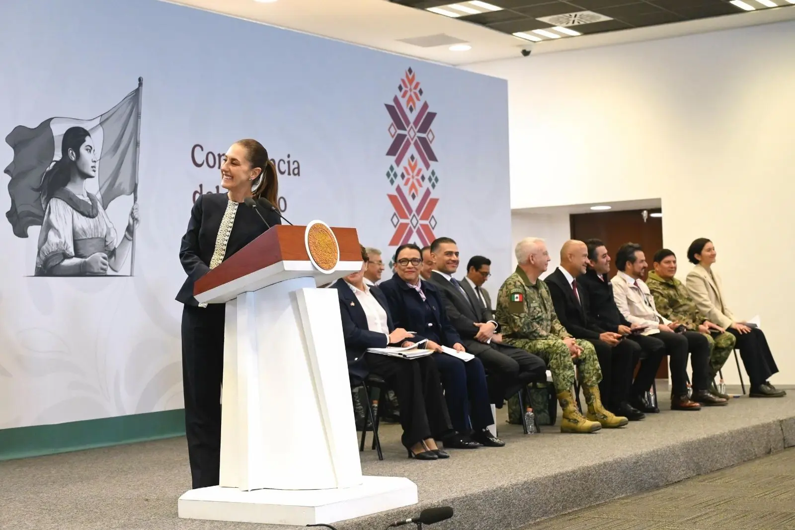 Presidenta destaca que 21 de julio fue el día con menos asesinatos gracias a Estrategia Nacional de Seguridad