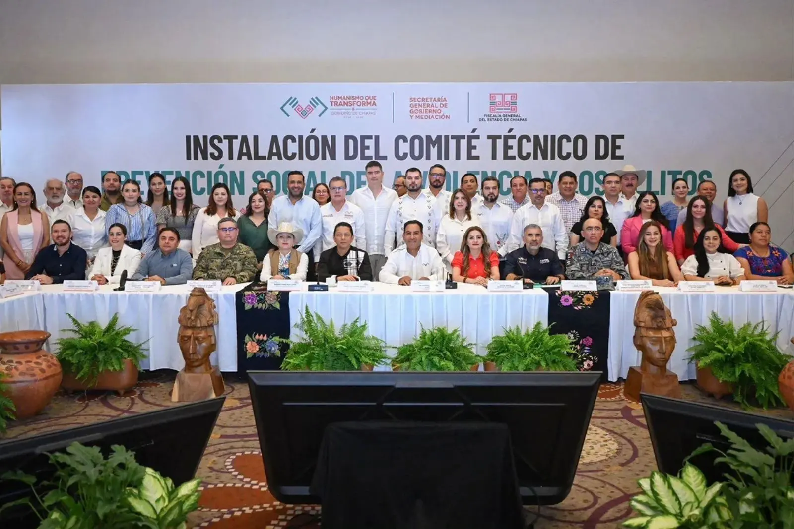 Eduardo Ramírez pone en marcha nueva etapa de estrategia de seguridad en Chiapas