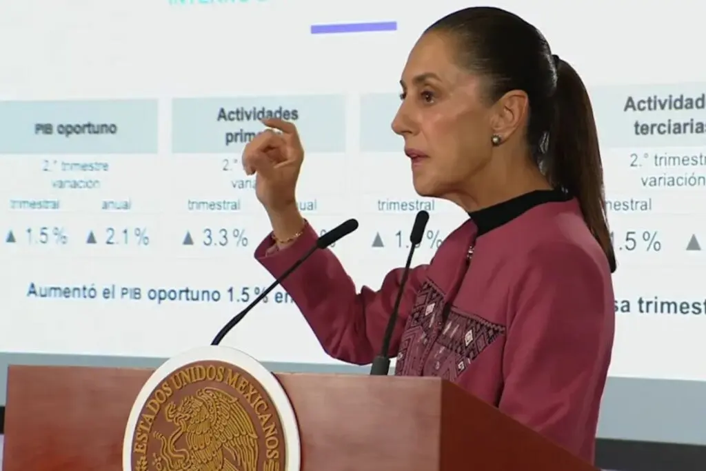 Claudia Sheinbaum prevé una economía más fuerte en el segundo semestre de 2026