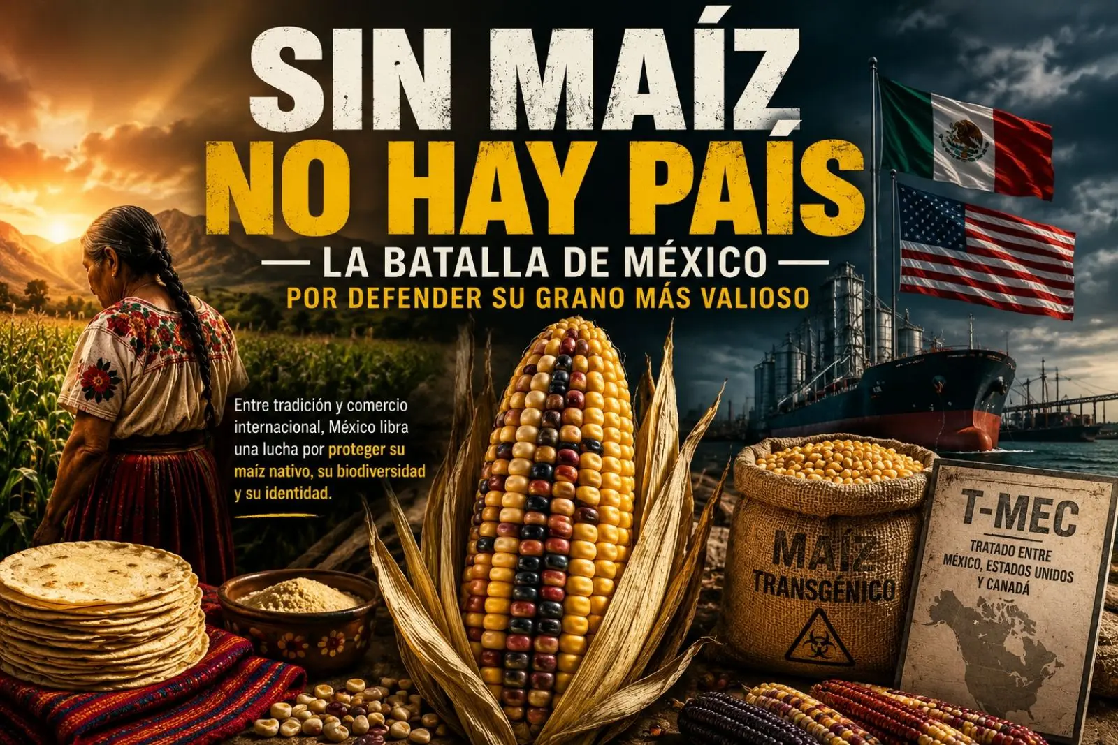 Sin maíz no hay país: la batalla de México por defender su grano más valioso