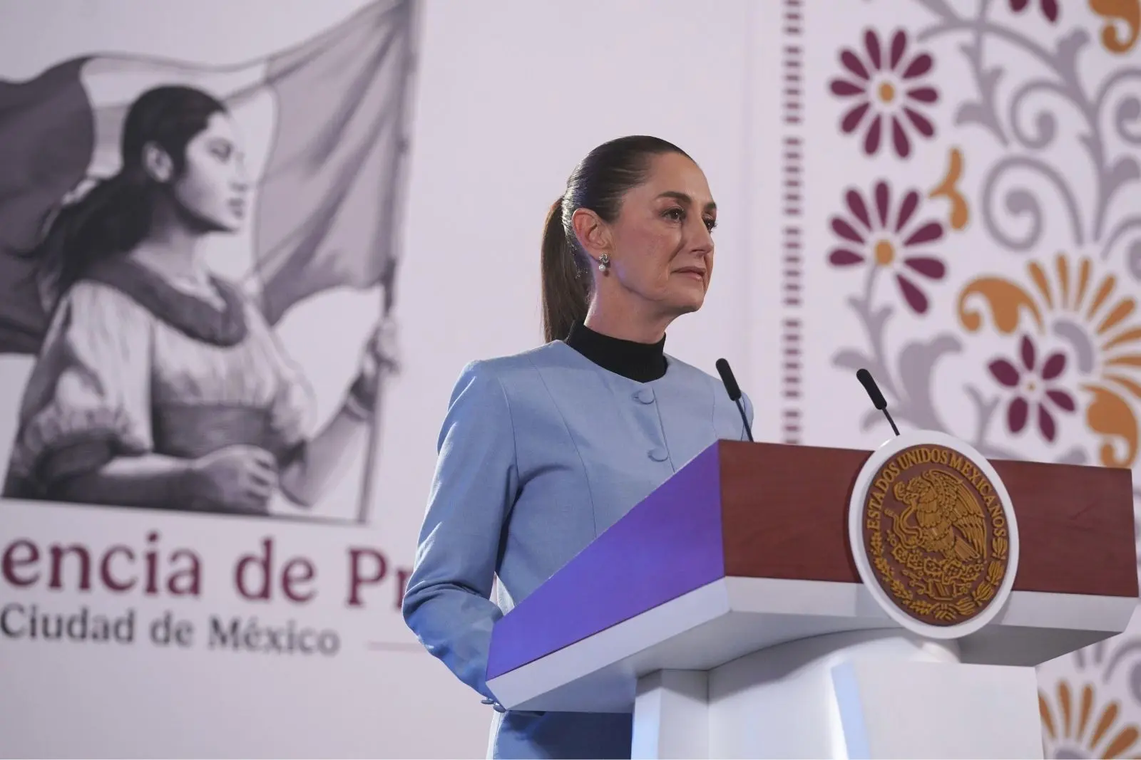 Claudia Sheinbaum alcanza 68 % de aprobación ciudadana a nivel nacional